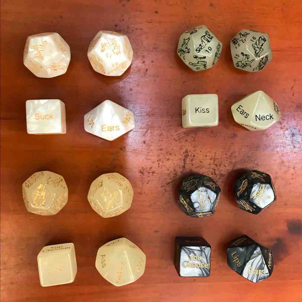 Flirting Sex Fun Dice Men And Women