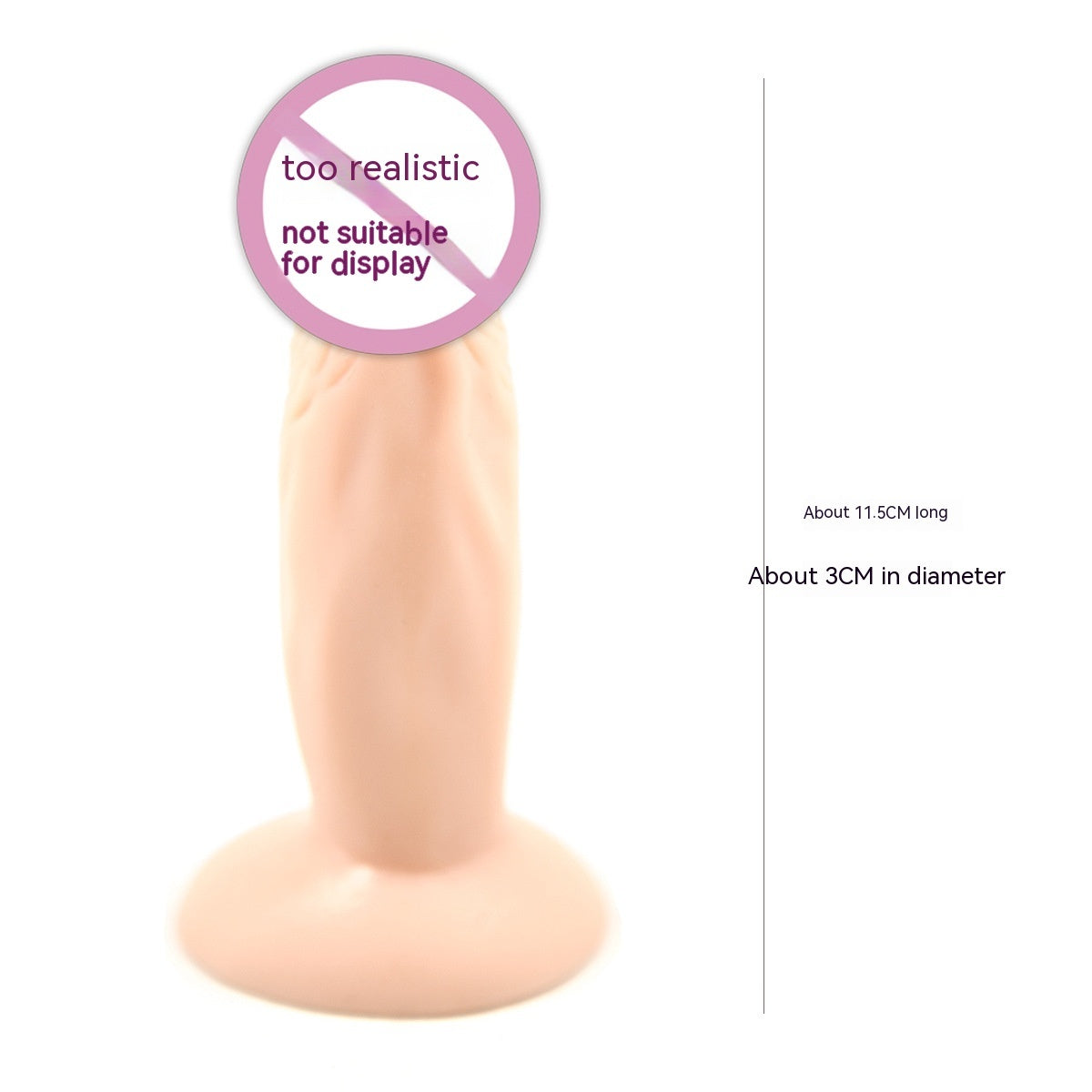 Flesh Color Penis Sucker With Egg Penis