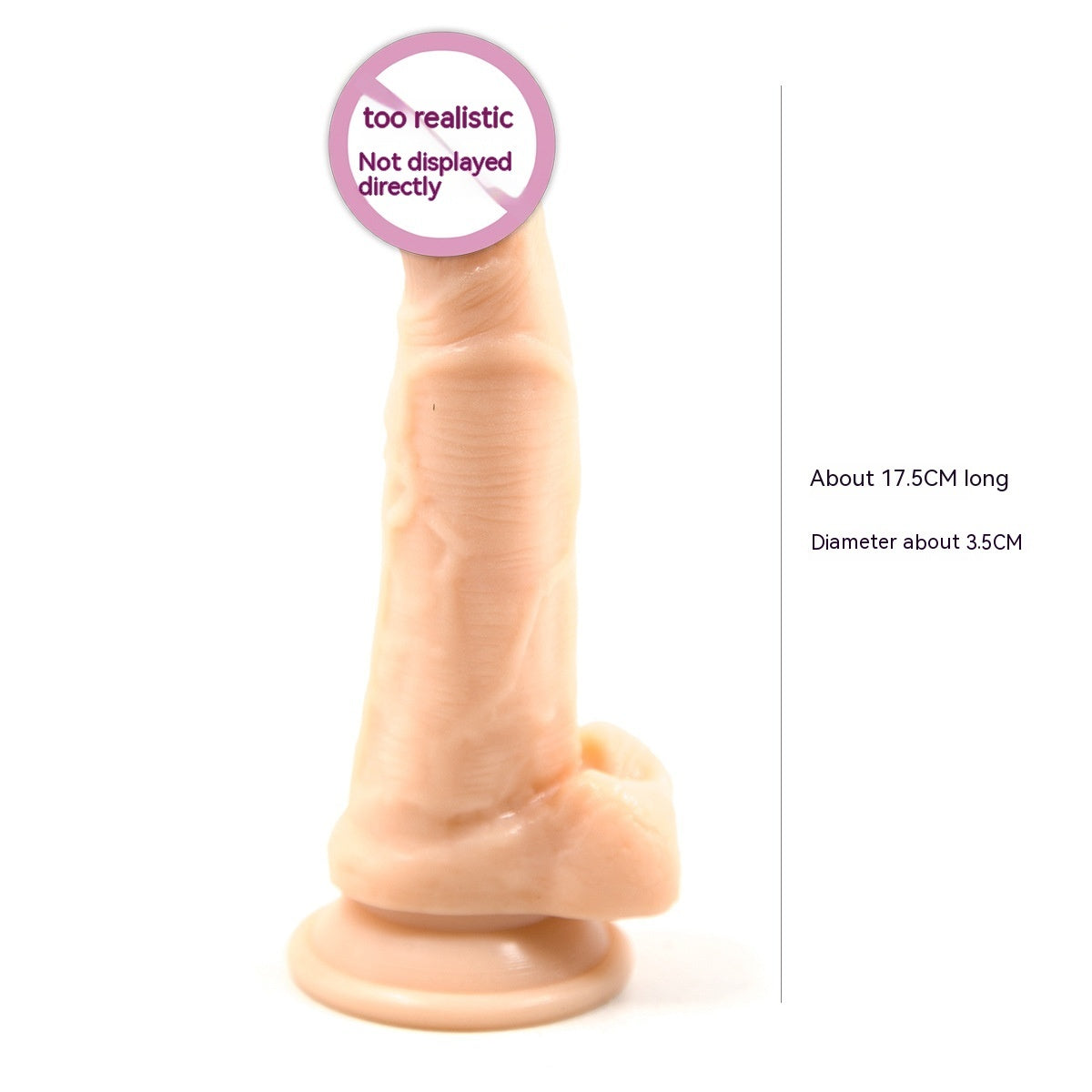 Flesh Color Penis Sucker With Egg Penis