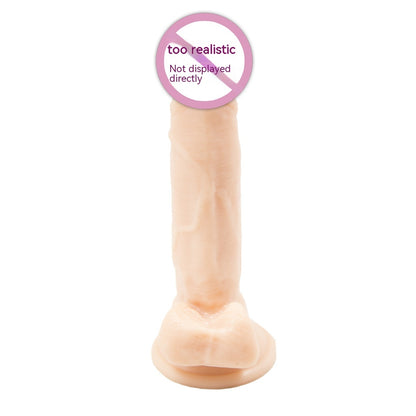 Flesh Color Penis Sucker With Egg Penis