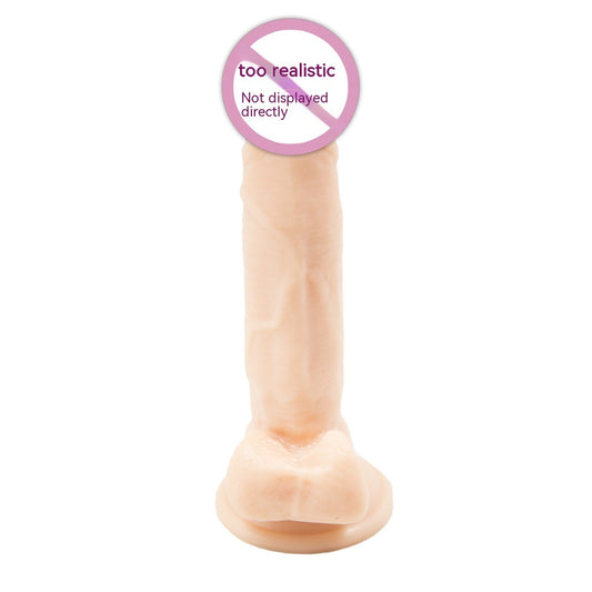 Flesh Color Penis Sucker With Egg Penis